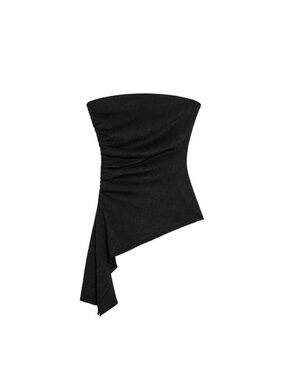 Textured Bandeau Top